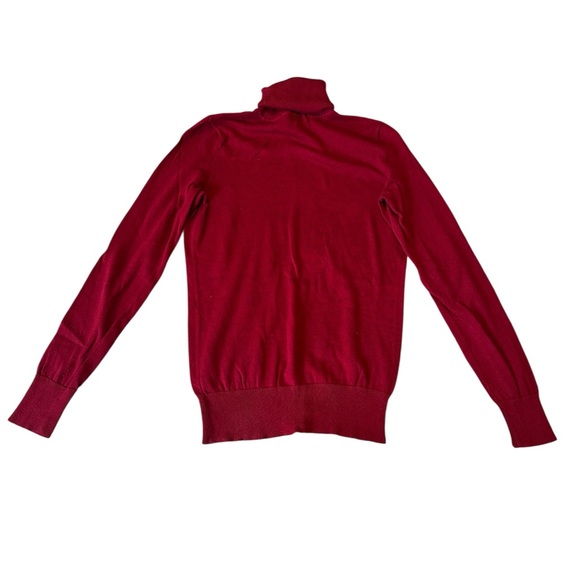 Talbots Rich Red Turtleneck Sweater - Picture 1 of 3